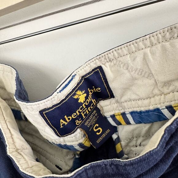 Abercrombie & Fitch Men’s Small Navy Y2K 2000s Moose Cargo Pants - Picture 3 of 6